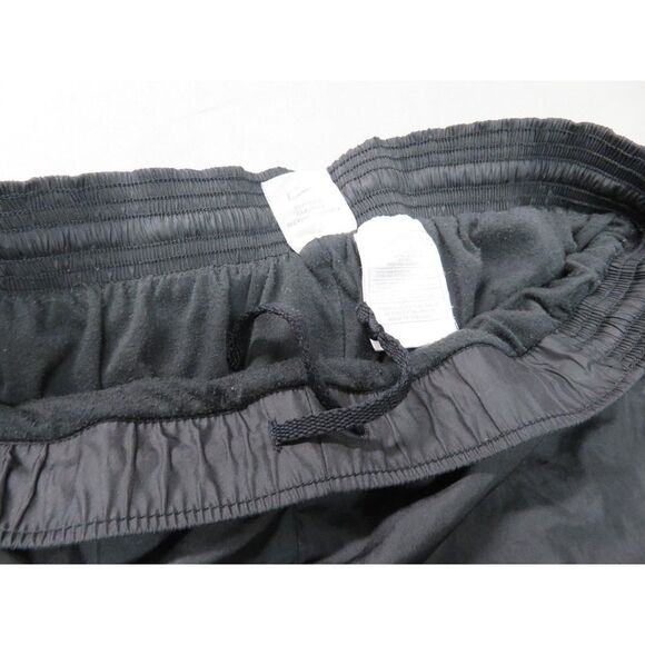 Nike‎ Black Sweat Pants Women's Size Medium M (8-10) Black Pockets Draw String - Picture 6 of 8